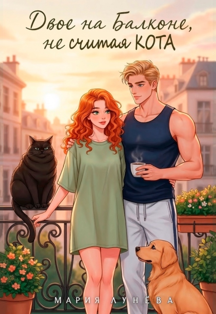 «Двое на балконе, не считая кота» Мария Лунёва